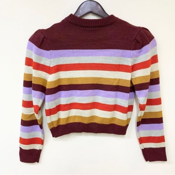 Wayf Emma Stripe Long Sleeve Sweater Small - Picture 7 of 9